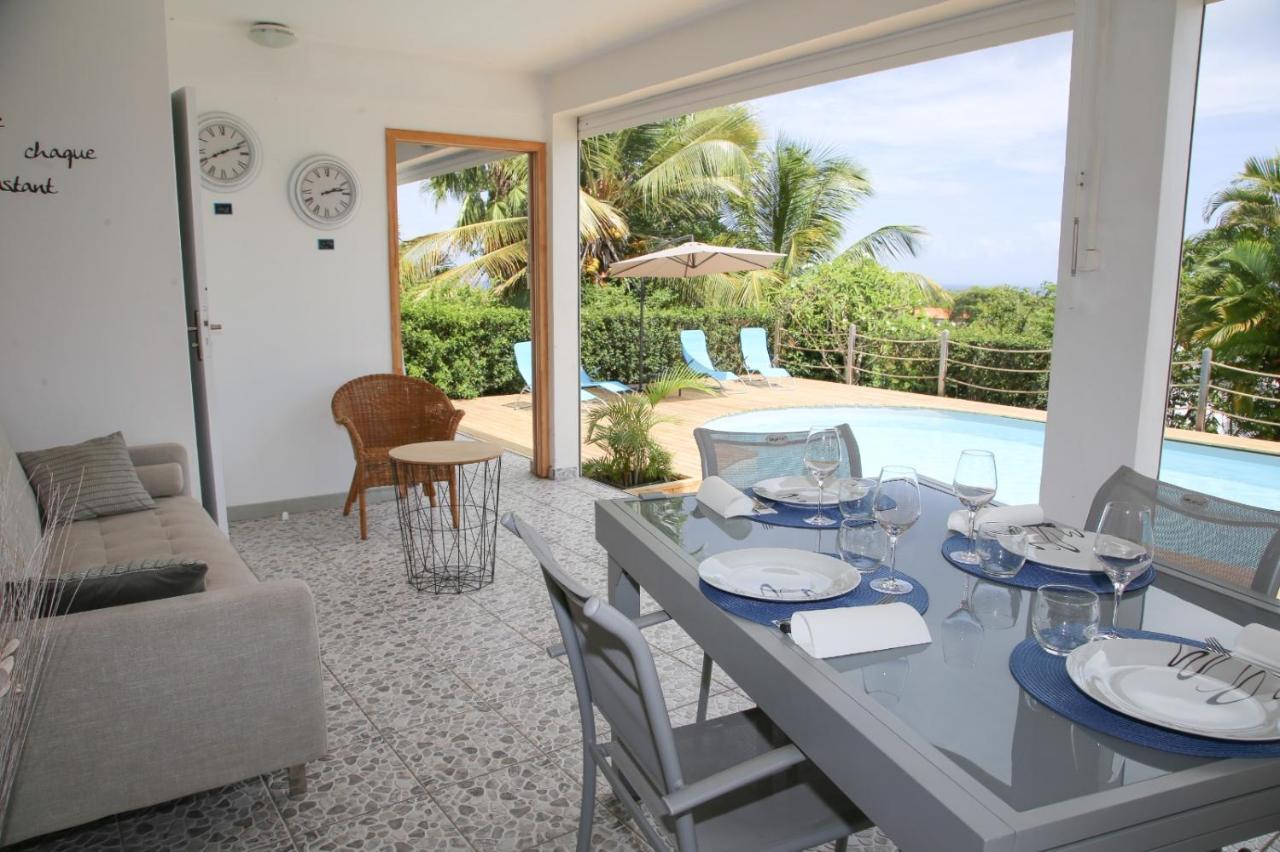 L Orchidee Bleue, Bas De Villa, Vue Mer, Piscine Privee Sainte-Anne  Exterior foto