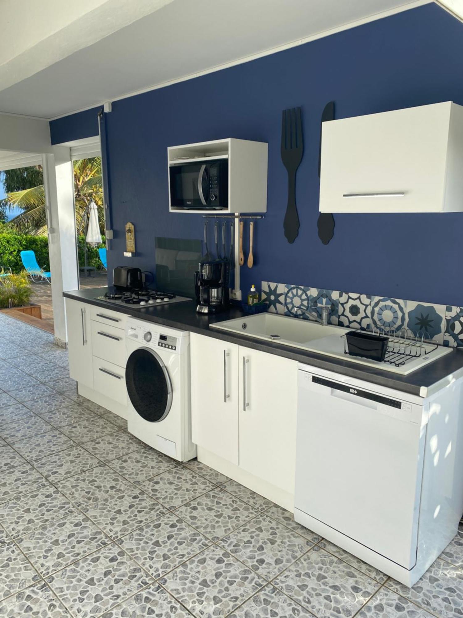 L Orchidee Bleue, Bas De Villa, Vue Mer, Piscine Privee Sainte-Anne  Exterior foto